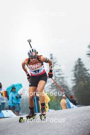 27.08.2022, Ruhpolding, Germany (GER): Dorothea Wierer (ITA) - IBU Summer Biathlon World Championships, sprint women, Ruhpolding (GER). www.nordicfocus.com. © Manzoni/NordicFocus. Every downloaded picture is fee-liable.