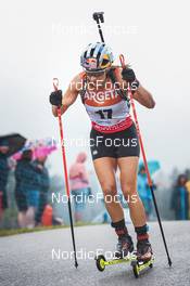27.08.2022, Ruhpolding, Germany (GER): Dorothea Wierer (ITA) - IBU Summer Biathlon World Championships, sprint women, Ruhpolding (GER). www.nordicfocus.com. © Manzoni/NordicFocus. Every downloaded picture is fee-liable.