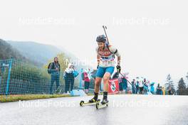 27.08.2022, Ruhpolding, Germany (GER): Juliane Fruehwirt (GER) - IBU Summer Biathlon World Championships, sprint women, Ruhpolding (GER). www.nordicfocus.com. © Manzoni/NordicFocus. Every downloaded picture is fee-liable.