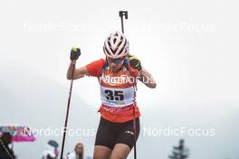 27.08.2022, Ruhpolding, Germany (GER): Darya Klimina (KAZ) - IBU Summer Biathlon World Championships, sprint women, Ruhpolding (GER). www.nordicfocus.com. © Manzoni/NordicFocus. Every downloaded picture is fee-liable.
