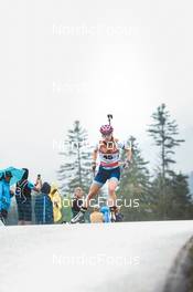 27.08.2022, Ruhpolding, Germany (GER): Suvi Minkkinen (FIN) - IBU Summer Biathlon World Championships, sprint women, Ruhpolding (GER). www.nordicfocus.com. © Manzoni/NordicFocus. Every downloaded picture is fee-liable.