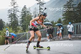 27.08.2022, Ruhpolding, Germany (GER): Lea Meier (SUI) - IBU Summer Biathlon World Championships, sprint women, Ruhpolding (GER). www.nordicfocus.com. © Manzoni/NordicFocus. Every downloaded picture is fee-liable.