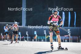 25.08.2022, Ruhpolding, Germany (GER): Hans Koellner (GER) - IBU Summer Biathlon World Championships, super sprint junior men, Ruhpolding (GER). www.nordicfocus.com. © Manzoni/NordicFocus. Every downloaded picture is fee-liable.