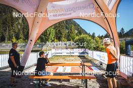 25.08.2022, Ruhpolding, Germany (GER): Event Feature: Games around the event  - IBU Summer Biathlon World Championships, super sprint junior men, Ruhpolding (GER). www.nordicfocus.com. © Manzoni/NordicFocus. Every downloaded picture is fee-liable.