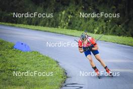 25.08.2022, Ruhpolding, Germany (GER): Josef Kabrda (CZE) - IBU Summer Biathlon World Championships, super sprint junior men, Ruhpolding (GER). www.nordicfocus.com. © Manzoni/NordicFocus. Every downloaded picture is fee-liable.