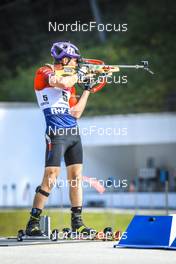 25.08.2022, Ruhpolding, Germany (GER): Tomas Mikyska (CZE) - IBU Summer Biathlon World Championships, super sprint junior men, Ruhpolding (GER). www.nordicfocus.com. © Manzoni/NordicFocus. Every downloaded picture is fee-liable.