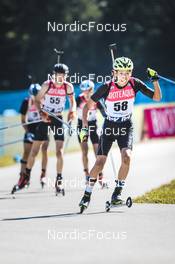 25.08.2022, Ruhpolding, Germany (GER): Ankhbold Boldbaatar (MGL) - IBU Summer Biathlon World Championships, super sprint junior men, Ruhpolding (GER). www.nordicfocus.com. © Manzoni/NordicFocus. Every downloaded picture is fee-liable.