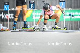 25.08.2022, Ruhpolding, Germany (GER): Lora Hristova (BUL) - IBU Summer Biathlon World Championships, super sprint junior women, Ruhpolding (GER). www.nordicfocus.com. © Manzoni/NordicFocus. Every downloaded picture is fee-liable.