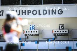 25.08.2022, Ruhpolding, Germany (GER): Event Feature: Shooting range - IBU Summer Biathlon World Championships, super sprint junior women, Ruhpolding (GER). www.nordicfocus.com. © Manzoni/NordicFocus. Every downloaded picture is fee-liable.