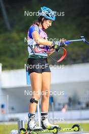 25.08.2022, Ruhpolding, Germany (GER): Valentina Dimitrova (BUL) - IBU Summer Biathlon World Championships, super sprint junior women, Ruhpolding (GER). www.nordicfocus.com. © Manzoni/NordicFocus. Every downloaded picture is fee-liable.