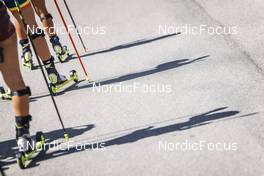 25.08.2022, Ruhpolding, Germany (GER): Event Feature: Detail shot - IBU Summer Biathlon World Championships, super sprint junior women, Ruhpolding (GER). www.nordicfocus.com. © Manzoni/NordicFocus. Every downloaded picture is fee-liable.