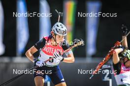 25.08.2022, Ruhpolding, Germany (GER): Julia Machyniakova (SVK) - IBU Summer Biathlon World Championships, super sprint junior women, Ruhpolding (GER). www.nordicfocus.com. © Manzoni/NordicFocus. Every downloaded picture is fee-liable.