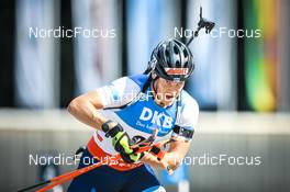 26.08.2022, Ruhpolding, Germany (GER): Heikki Laitinen (FIN) - IBU Summer Biathlon World Championships, super sprint men, Ruhpolding (GER). www.nordicfocus.com. © Manzoni/NordicFocus. Every downloaded picture is fee-liable.