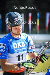 26.08.2022, Ruhpolding, Germany (GER): Rene Zahkna (EST) - IBU Summer Biathlon World Championships, super sprint men, Ruhpolding (GER). www.nordicfocus.com. © Manzoni/NordicFocus. Every downloaded picture is fee-liable.