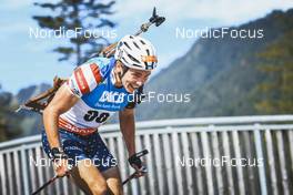 26.08.2022, Ruhpolding, Germany (GER): Jake Brown (USA) - IBU Summer Biathlon World Championships, super sprint men, Ruhpolding (GER). www.nordicfocus.com. © Manzoni/NordicFocus. Every downloaded picture is fee-liable.