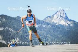 26.08.2022, Ruhpolding, Germany (GER): Stepan Terentjev (LTU) - IBU Summer Biathlon World Championships, super sprint men, Ruhpolding (GER). www.nordicfocus.com. © Manzoni/NordicFocus. Every downloaded picture is fee-liable.