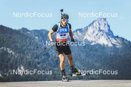 26.08.2022, Ruhpolding, Germany (GER): Apostolos Angelis (GRE) - IBU Summer Biathlon World Championships, super sprint men, Ruhpolding (GER). www.nordicfocus.com. © Manzoni/NordicFocus. Every downloaded picture is fee-liable.