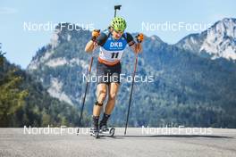 26.08.2022, Ruhpolding, Germany (GER): Maksim Makarov (MDA) - IBU Summer Biathlon World Championships, super sprint men, Ruhpolding (GER). www.nordicfocus.com. © Manzoni/NordicFocus. Every downloaded picture is fee-liable.