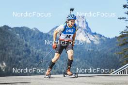 26.08.2022, Ruhpolding, Germany (GER): Andrei Usov (MDA) - IBU Summer Biathlon World Championships, super sprint men, Ruhpolding (GER). www.nordicfocus.com. © Manzoni/NordicFocus. Every downloaded picture is fee-liable.