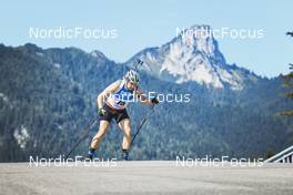 26.08.2022, Ruhpolding, Germany (GER): Danil Beletskiy (KAZ) - IBU Summer Biathlon World Championships, super sprint men, Ruhpolding (GER). www.nordicfocus.com. © Manzoni/NordicFocus. Every downloaded picture is fee-liable.