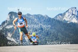 26.08.2022, Ruhpolding, Germany (GER): Stepan Terentjev (LTU) - IBU Summer Biathlon World Championships, super sprint men, Ruhpolding (GER). www.nordicfocus.com. © Manzoni/NordicFocus. Every downloaded picture is fee-liable.