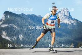 26.08.2022, Ruhpolding, Germany (GER): Philipp Nawrath (GER) - IBU Summer Biathlon World Championships, super sprint men, Ruhpolding (GER). www.nordicfocus.com. © Manzoni/NordicFocus. Every downloaded picture is fee-liable.