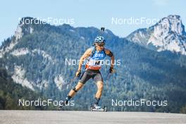 26.08.2022, Ruhpolding, Germany (GER): Alexandr Mukhin (KAZ) - IBU Summer Biathlon World Championships, super sprint men, Ruhpolding (GER). www.nordicfocus.com. © Manzoni/NordicFocus. Every downloaded picture is fee-liable.