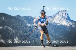 26.08.2022, Ruhpolding, Germany (GER): Sandro Bovisi (SUI) - IBU Summer Biathlon World Championships, super sprint men, Ruhpolding (GER). www.nordicfocus.com. © Manzoni/NordicFocus. Every downloaded picture is fee-liable.