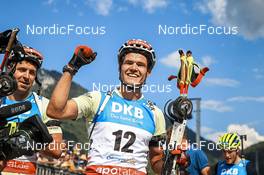 26.08.2022, Ruhpolding, Germany (GER): Philipp Horn (GER) - IBU Summer Biathlon World Championships, super sprint men, Ruhpolding (GER). www.nordicfocus.com. © Manzoni/NordicFocus. Every downloaded picture is fee-liable.