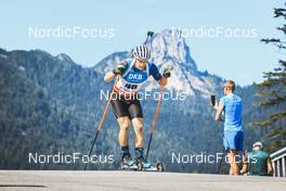 26.08.2022, Ruhpolding, Germany (GER): Thierry Langer (BEL) - IBU Summer Biathlon World Championships, super sprint men, Ruhpolding (GER). www.nordicfocus.com. © Manzoni/NordicFocus. Every downloaded picture is fee-liable.
