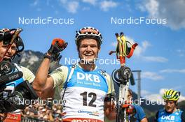 26.08.2022, Ruhpolding, Germany (GER): Philipp Horn (GER) - IBU Summer Biathlon World Championships, super sprint men, Ruhpolding (GER). www.nordicfocus.com. © Manzoni/NordicFocus. Every downloaded picture is fee-liable.