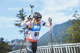 26.08.2022, Ruhpolding, Germany (GER): Sandro Bovisi (SUI) - IBU Summer Biathlon World Championships, super sprint men, Ruhpolding (GER). www.nordicfocus.com. © Manzoni/NordicFocus. Every downloaded picture is fee-liable.