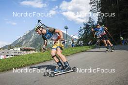 26.08.2022, Ruhpolding, Germany (GER): Jesper Nelin (SWE) - IBU Summer Biathlon World Championships, super sprint men, Ruhpolding (GER). www.nordicfocus.com. © Manzoni/NordicFocus. Every downloaded picture is fee-liable.