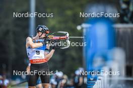 26.08.2022, Ruhpolding, Germany (GER): Roman Rees (GER) - IBU Summer Biathlon World Championships, super sprint men, Ruhpolding (GER). www.nordicfocus.com. © Manzoni/NordicFocus. Every downloaded picture is fee-liable.