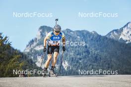 26.08.2022, Ruhpolding, Germany (GER): Justus Strelow (GER) - IBU Summer Biathlon World Championships, super sprint men, Ruhpolding (GER). www.nordicfocus.com. © Manzoni/NordicFocus. Every downloaded picture is fee-liable.