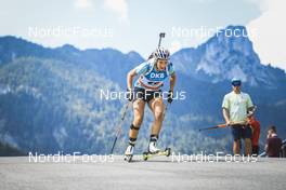 26.08.2022, Ruhpolding, Germany (GER): Anna Weidel (GER) - IBU Summer Biathlon World Championships, super sprint women, Ruhpolding (GER). www.nordicfocus.com. © Manzoni/NordicFocus. Every downloaded picture is fee-liable.
