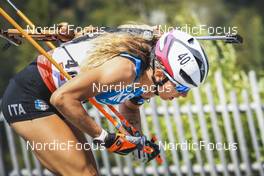 26.08.2022, Ruhpolding, Germany (GER): Lisa Vittozzi (ITA) - IBU Summer Biathlon World Championships, super sprint women, Ruhpolding (GER). www.nordicfocus.com. © Manzoni/NordicFocus. Every downloaded picture is fee-liable.