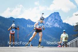 26.08.2022, Ruhpolding, Germany (GER): Marion Wiesensarter (GER) - IBU Summer Biathlon World Championships, super sprint women, Ruhpolding (GER). www.nordicfocus.com. © Manzoni/NordicFocus. Every downloaded picture is fee-liable.