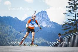 26.08.2022, Ruhpolding, Germany (GER): Darya Klimina (KAZ) - IBU Summer Biathlon World Championships, super sprint women, Ruhpolding (GER). www.nordicfocus.com. © Manzoni/NordicFocus. Every downloaded picture is fee-liable.