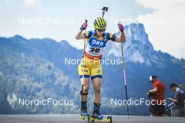 26.08.2022, Ruhpolding, Germany (GER): Mona Brorsson (SWE) - IBU Summer Biathlon World Championships, super sprint women, Ruhpolding (GER). www.nordicfocus.com. © Manzoni/NordicFocus. Every downloaded picture is fee-liable.