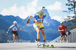 26.08.2022, Ruhpolding, Germany (GER): Tilda Johansson (SWE) - IBU Summer Biathlon World Championships, super sprint women, Ruhpolding (GER). www.nordicfocus.com. © Manzoni/NordicFocus. Every downloaded picture is fee-liable.
