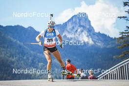 26.08.2022, Ruhpolding, Germany (GER): Baiba Bendika (LAT) - IBU Summer Biathlon World Championships, super sprint women, Ruhpolding (GER). www.nordicfocus.com. © Manzoni/NordicFocus. Every downloaded picture is fee-liable.