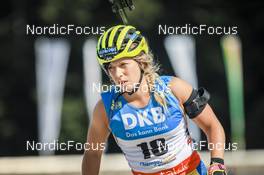 26.08.2022, Ruhpolding, Germany (GER): Anna Magnusson (SWE) - IBU Summer Biathlon World Championships, super sprint women, Ruhpolding (GER). www.nordicfocus.com. © Manzoni/NordicFocus. Every downloaded picture is fee-liable.