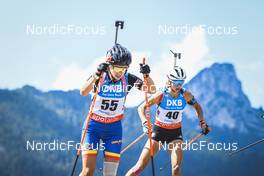 26.08.2022, Ruhpolding, Germany (GER): Elena Chirkova (ROU) - IBU Summer Biathlon World Championships, super sprint women, Ruhpolding (GER). www.nordicfocus.com. © Manzoni/NordicFocus. Every downloaded picture is fee-liable.