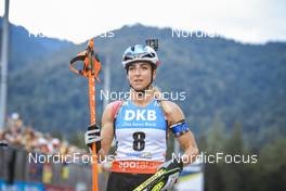 26.08.2022, Ruhpolding, Germany (GER): Lisa Vittozzi (ITA) - IBU Summer Biathlon World Championships, super sprint women, Ruhpolding (GER). www.nordicfocus.com. © Manzoni/NordicFocus. Every downloaded picture is fee-liable.