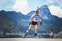 26.08.2022, Ruhpolding, Germany (GER): Franziska Hildebrand (GER) - IBU Summer Biathlon World Championships, super sprint women, Ruhpolding (GER). www.nordicfocus.com. © Manzoni/NordicFocus. Every downloaded picture is fee-liable.