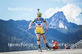 26.08.2022, Ruhpolding, Germany (GER): Elvira Oeberg (SWE) - IBU Summer Biathlon World Championships, super sprint women, Ruhpolding (GER). www.nordicfocus.com. © Manzoni/NordicFocus. Every downloaded picture is fee-liable.