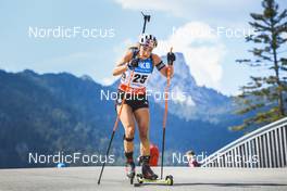 26.08.2022, Ruhpolding, Germany (GER): Dorothea Wierer (ITA) - IBU Summer Biathlon World Championships, super sprint women, Ruhpolding (GER). www.nordicfocus.com. © Manzoni/NordicFocus. Every downloaded picture is fee-liable.