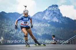 26.08.2022, Ruhpolding, Germany (GER): Johanna Talihaerm (EST) - IBU Summer Biathlon World Championships, super sprint women, Ruhpolding (GER). www.nordicfocus.com. © Manzoni/NordicFocus. Every downloaded picture is fee-liable.