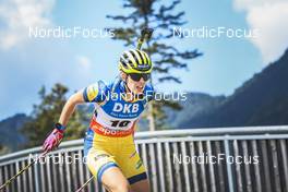 26.08.2022, Ruhpolding, Germany (GER): Elvira Oeberg (SWE) - IBU Summer Biathlon World Championships, super sprint women, Ruhpolding (GER). www.nordicfocus.com. © Manzoni/NordicFocus. Every downloaded picture is fee-liable.